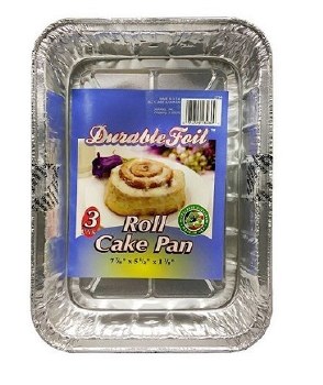 Durable Foil Roll Cake 3pk