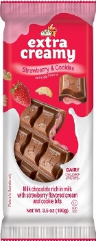 Elite Choc.Straw-cookies 100 g