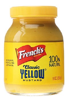 Frenchs Mustard Glass 9 oz