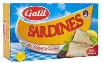 Galil Sardines Vegetable Oil 4.4 oz