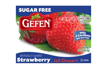 Gefen Jello Diet Strawberry 10 g