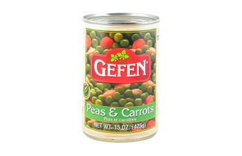 Gefen Peas &amp; Carrots 15 oz