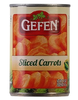 Gefen Sliced Carrots 14.5 oz