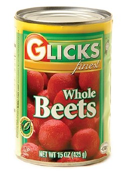 Glicks Whole Beets 15 oz
