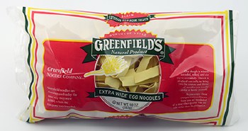 Greenfields X-wide Noodles 10 oz