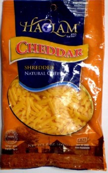 Haolam Cheddar Shredded 8 oz