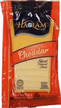 Haolam Sliced Cheddar White    6 oz