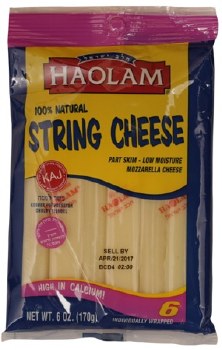 Haolam String Cheese 6 oz