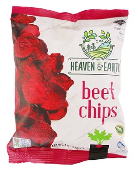 Heaven &amp; Earth Beet Chips 5 oz