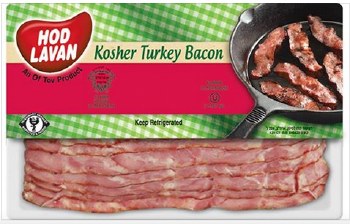 Hod Lavan Turkey Bacon 8 oz