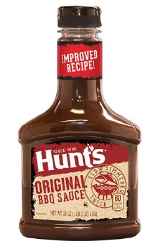 Hunts Bbq Sauce Original  18 oz