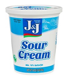 J &amp; J Sour Cream 16 oz