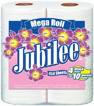 Jubilee Bath Tissues Mega Rolls