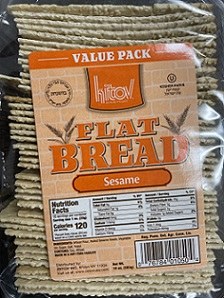 Kitov Flat Bread Sesame 10 oz