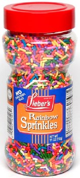 Liebers Rainbow Sprinkles 10 oz