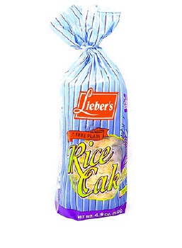 Liebers Rice Cakes Sea Salt thin 3.1 oz
