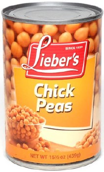 Liebers  Chick Peas 15.5 oz