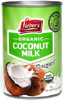 Liebers Coconut Milk Organic 13.5 oz