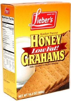 Liebers Honey Grahams low fat  14 oz