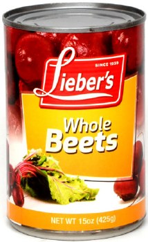 Liebers Whole Beets 15 oz