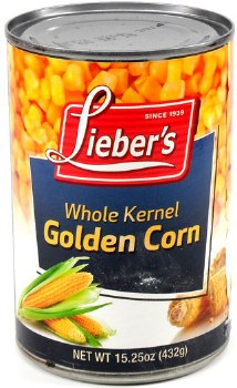 Liebers Whole Golden Corn 15.25 oz