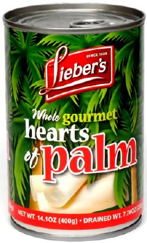 Liebers Whole Palm Hearts 14 oz