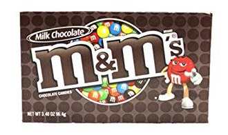 M &amp; M Milk 3.14 oz