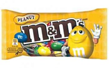 M &amp; M  Peanuts 3.27 oz