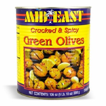 M.E. Spicy Green Olive 106 oz