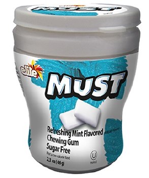 Must Gum Pepperrmint Tub 66 g