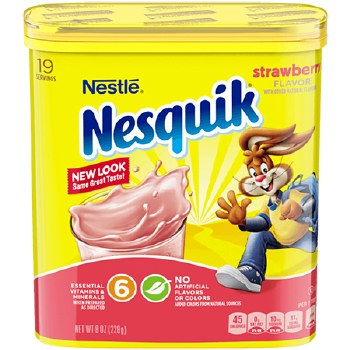 Nesquik Strawberry 8 oz