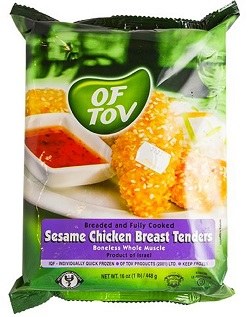 Of Tov Sesame Chicken Tender 16 oz