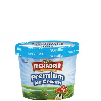 Mehadrin Ice Cream Vanilla 56 oz