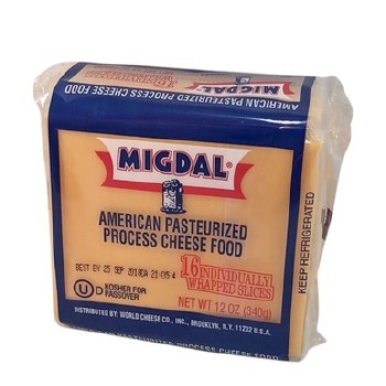 Migdal Amer. Sngls Yellow 8 oz  (12)