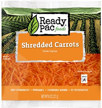Ready Pac Shredded Carrots 8 oz