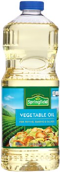 Springfield Vegetable Oil 40 oz