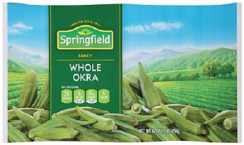 Springfield  Whole Okra 16 oz