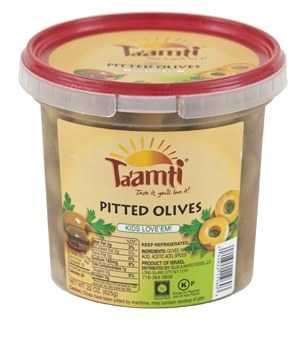 Taamti Pitted Olives 22 oz