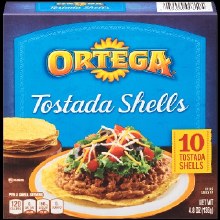 Ortega Tostada Shells 10 Shells