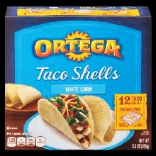 Ortega White Taco Shells 12 pack