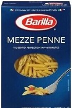 Barilla Mezze Penne 16 oz