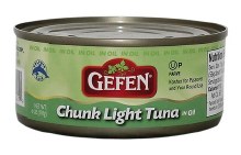 Gefen Chunk Lite Tuna Oil 6 oz