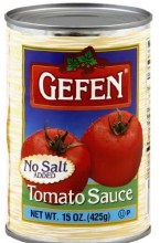 Gefen Tomato Sauce NoSalt Added  15 oz