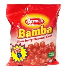 Bamba Strawberry Family Pack 8 bags