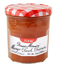 Bonne Maman Mango-peach 13 oz