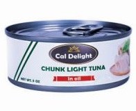 Cali Delight Chunk In Oil 5 oz