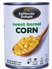 Cali.  Whole Corn Kernels 15 oz