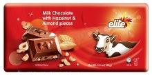 Elite Milk Chocolate With Nuts 3.5 oz