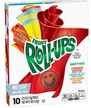 Fruit Roll-ups Variety 10 rolls