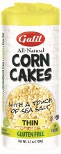 Galil Corn Cakes Sea Salt 3.5 oz